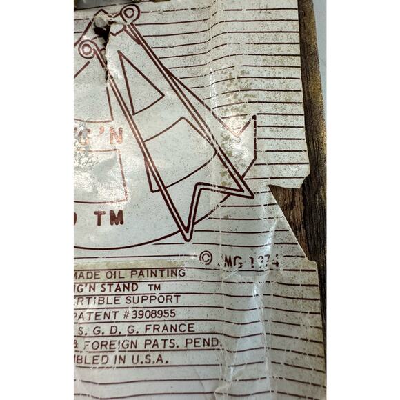 MCM 1974 Painted Metal Victorian Women Miniature Decorative 6” Ornate - Picture 4 of 7